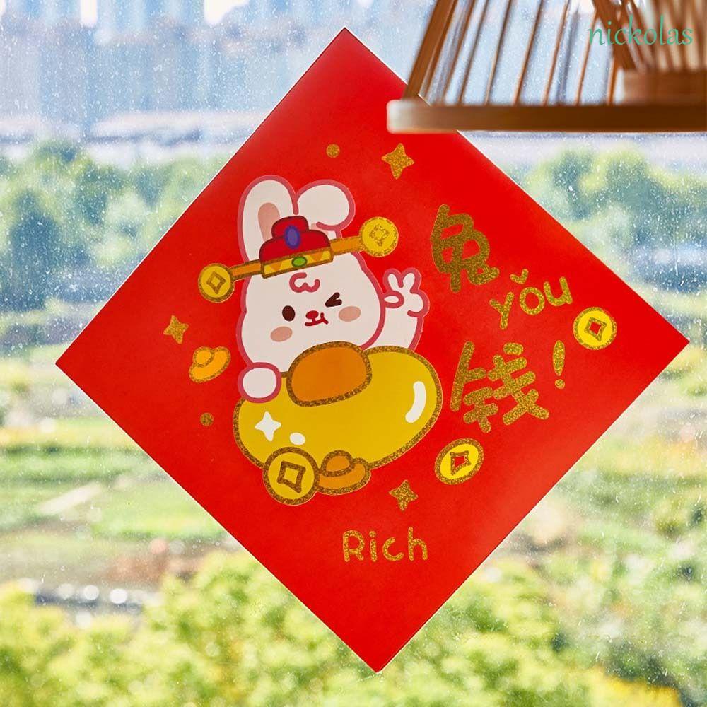 Phụ Kiện Trang Trí Năm Mới 2023 Hình Thỏ Phong Cách Trung Hoa