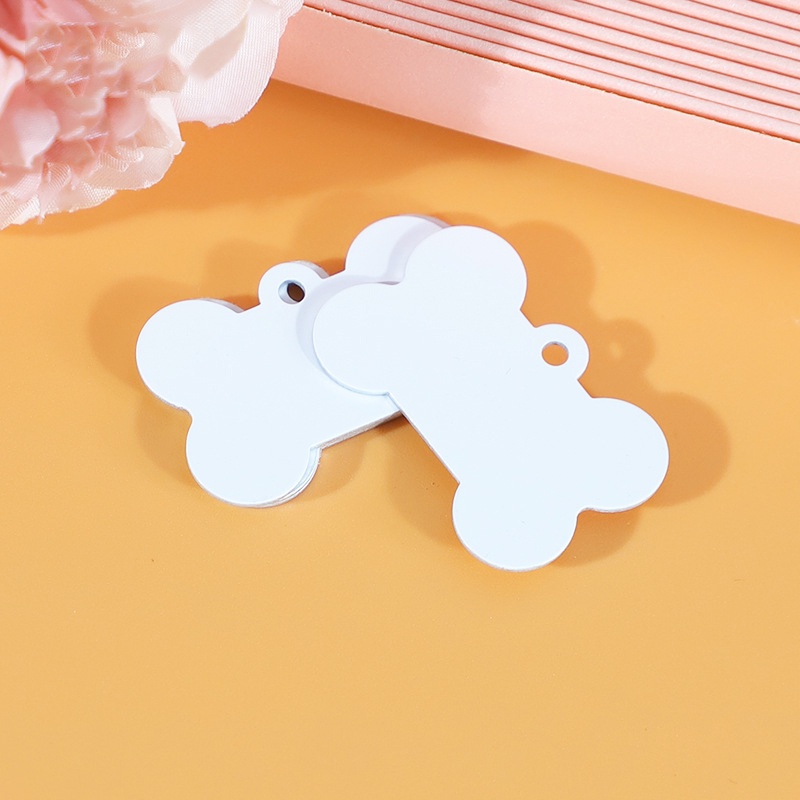 Set 10 / 20 Thẻ Tên Thú Cưng Bằng Hợp Kim Nhôm