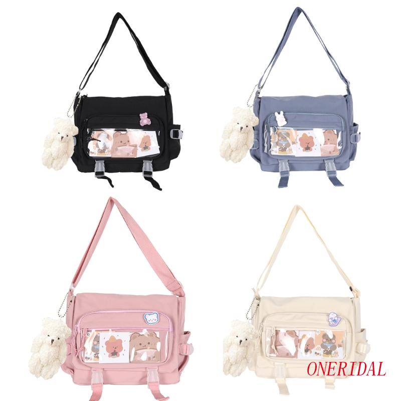 Túi Đeo Chéo Phong Cách Harajuku Cho Nữ