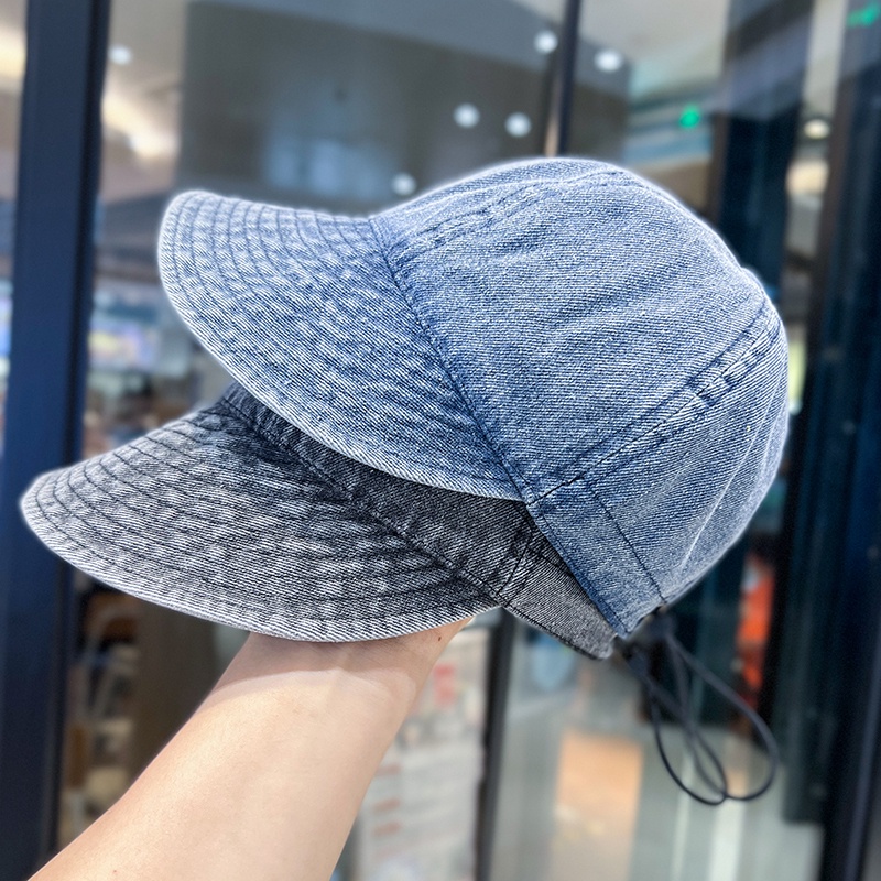 Mũ Cao Bồi Mùa Hè Hàn Quốc Kiểu Mới Trơn Chống Tia UV Cho Nữ