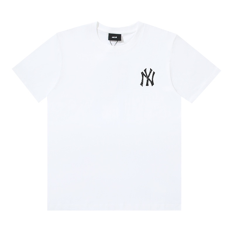 M-b &amp; - Áo Thun cotton Nguyên Chất Tay Ngắn Thêu Họa Tiết Hoa Khoét Lỗ Cao Cấp Thời Trang Đường Phố Mới Nhất Cho Nam Và Nữ