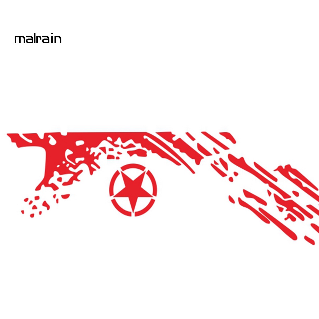 Bộ 2 Đề Can Vinyl Tự Dính Dán Trang Trí Xe Hơi Navara