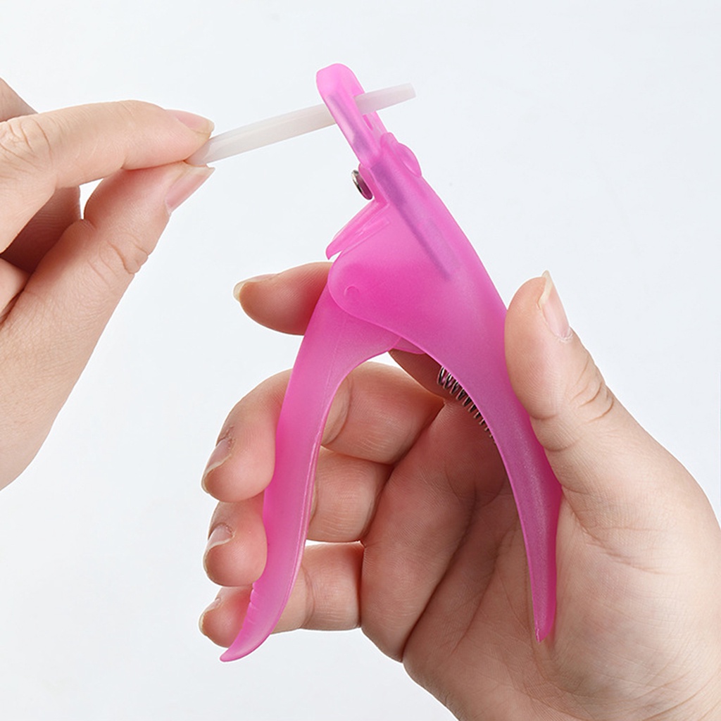 [beautymart] Dụng Cụ Cắt Móng Tay Giả Lưỡi Thẳng Hình Chữ U Chuyên Dụng Cho Salon Làm Móng
