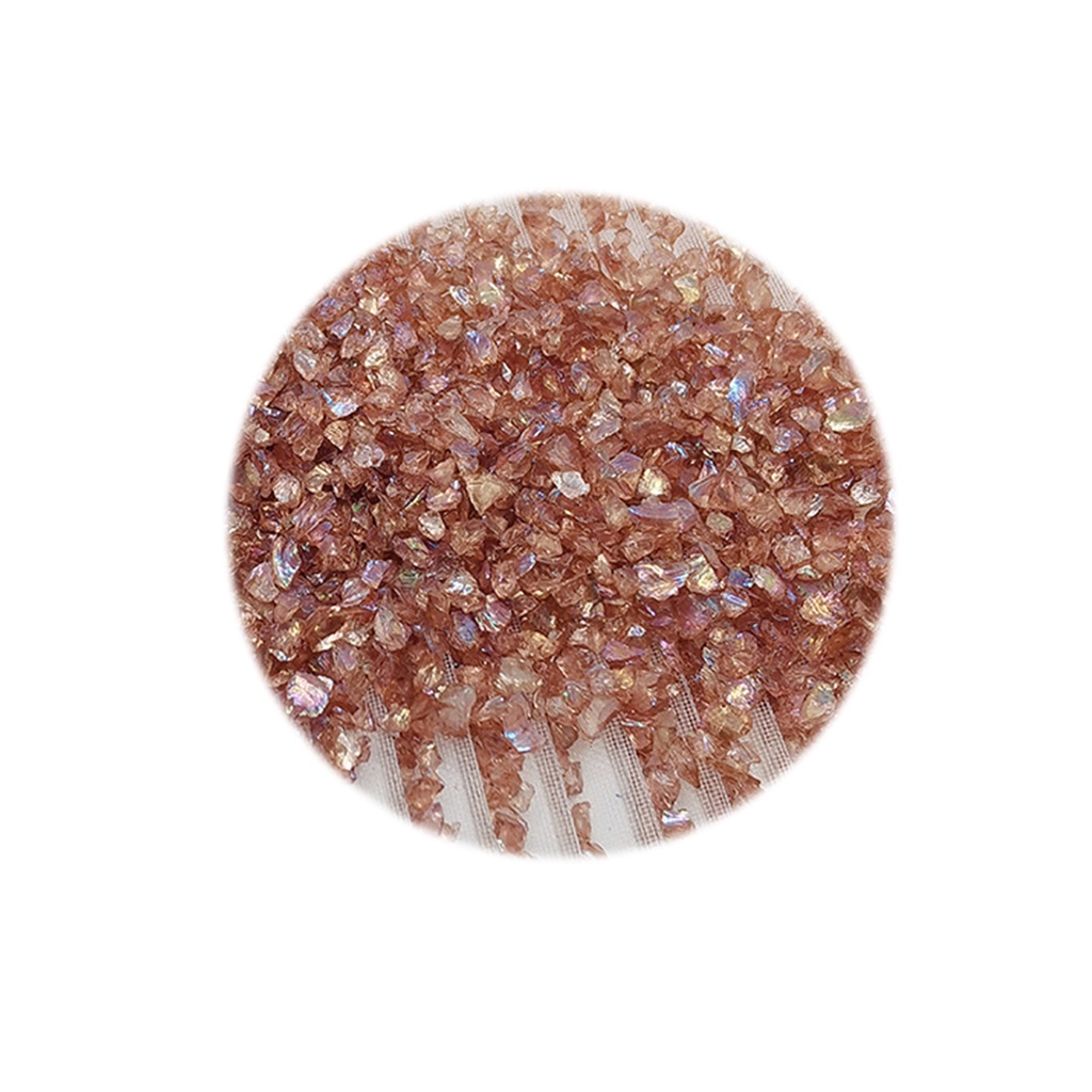 1 Túi Hạt Đá Epoxy Lấp Lánh Đa Năng Hình Dạng Bất Đối Xứng Dùng Trang Trí Điện Thoại / Làm Móng DIY