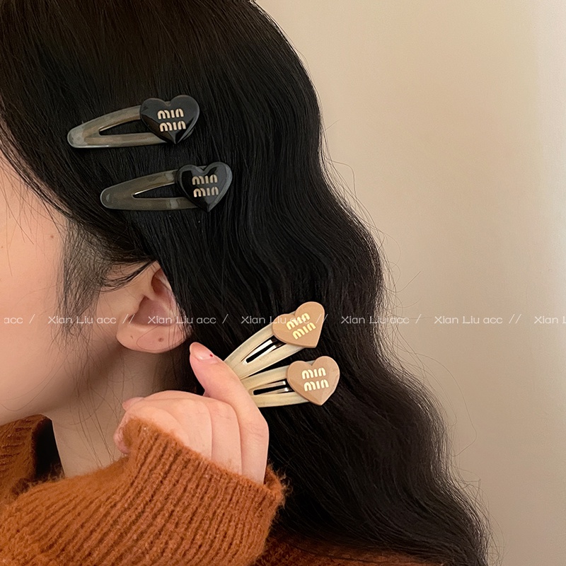 Kẹp Tóc Mái Bên Trán Phong Cách Mới 2023 Chất Lượng Cao Cho Nữ