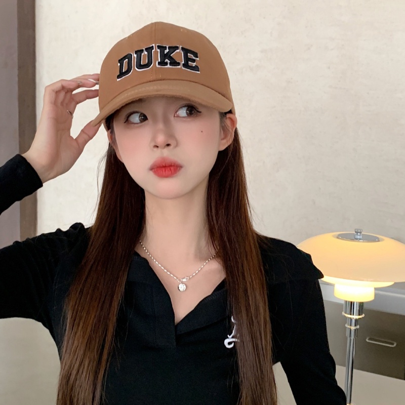 HMH® Mũ Lưỡi Trai Thêu Chữ Phong Cách Hàn Quốc Thời Trang Cá Tính Cho Nữ