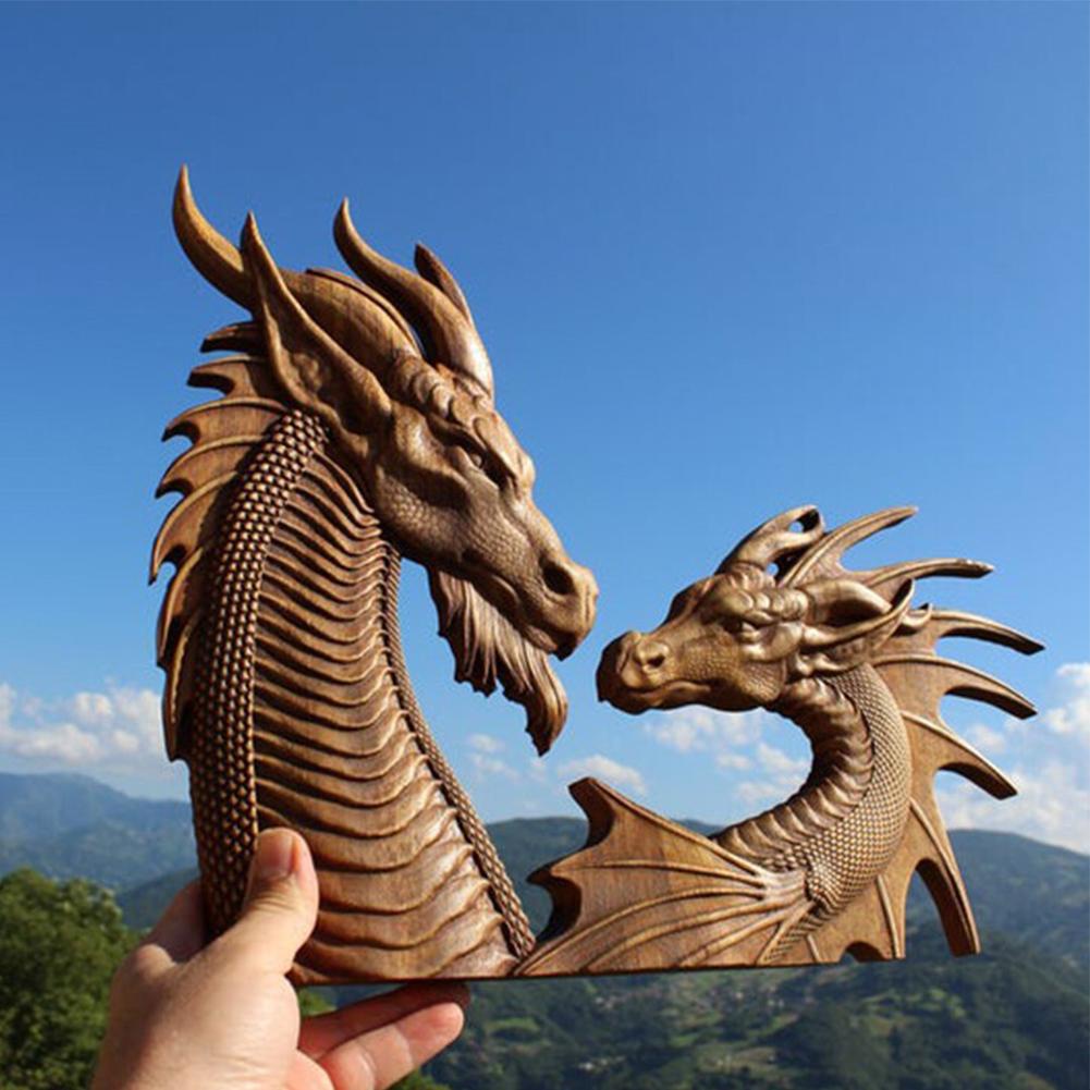 Phụ Kiện Trang Trí Nhà Cửa Hình Con Rồng Bằng Nhựa Z2L2