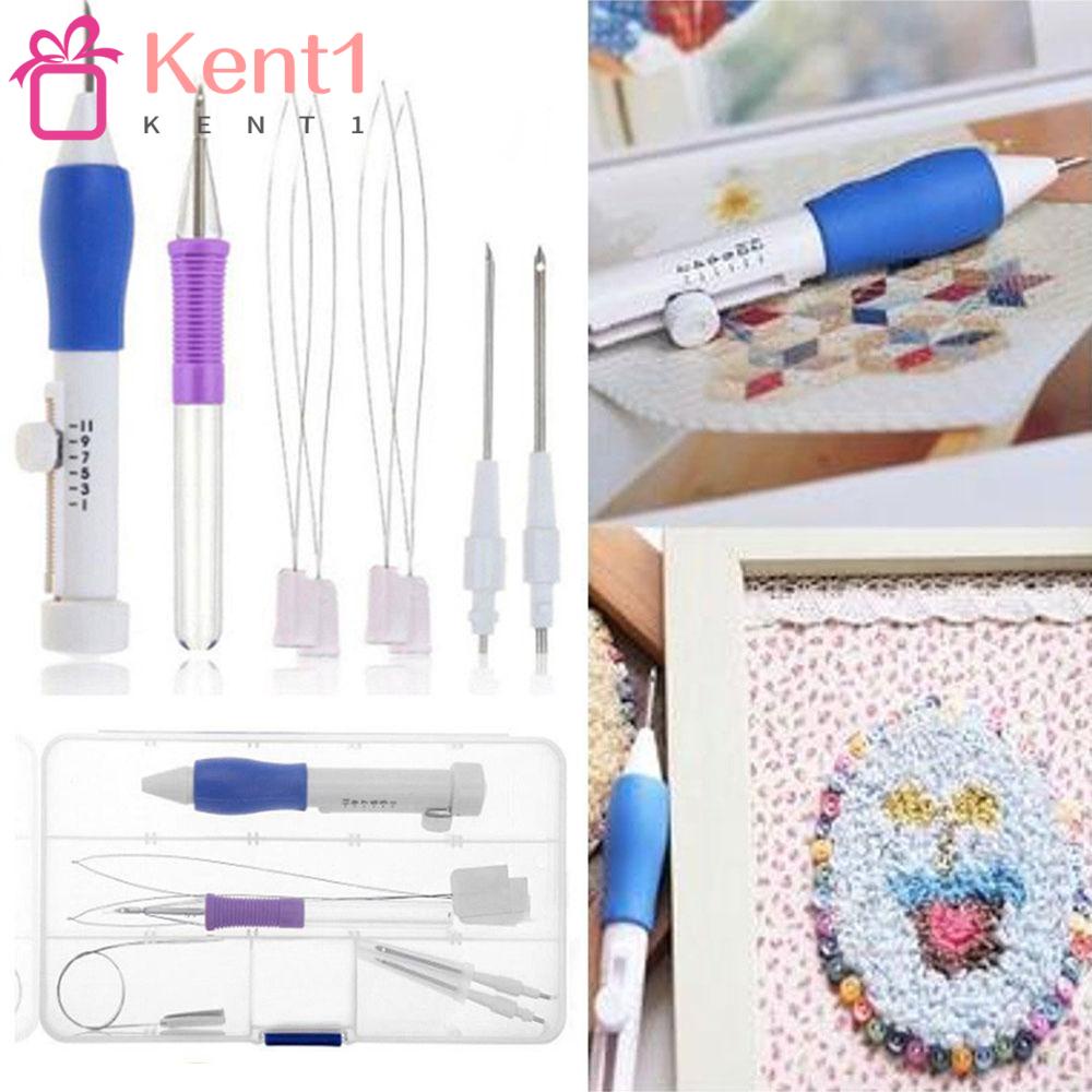 Hộp 9 Kim Đan Len KENT1 9 Món Bằng Nhựa ABS Thần Kỳ