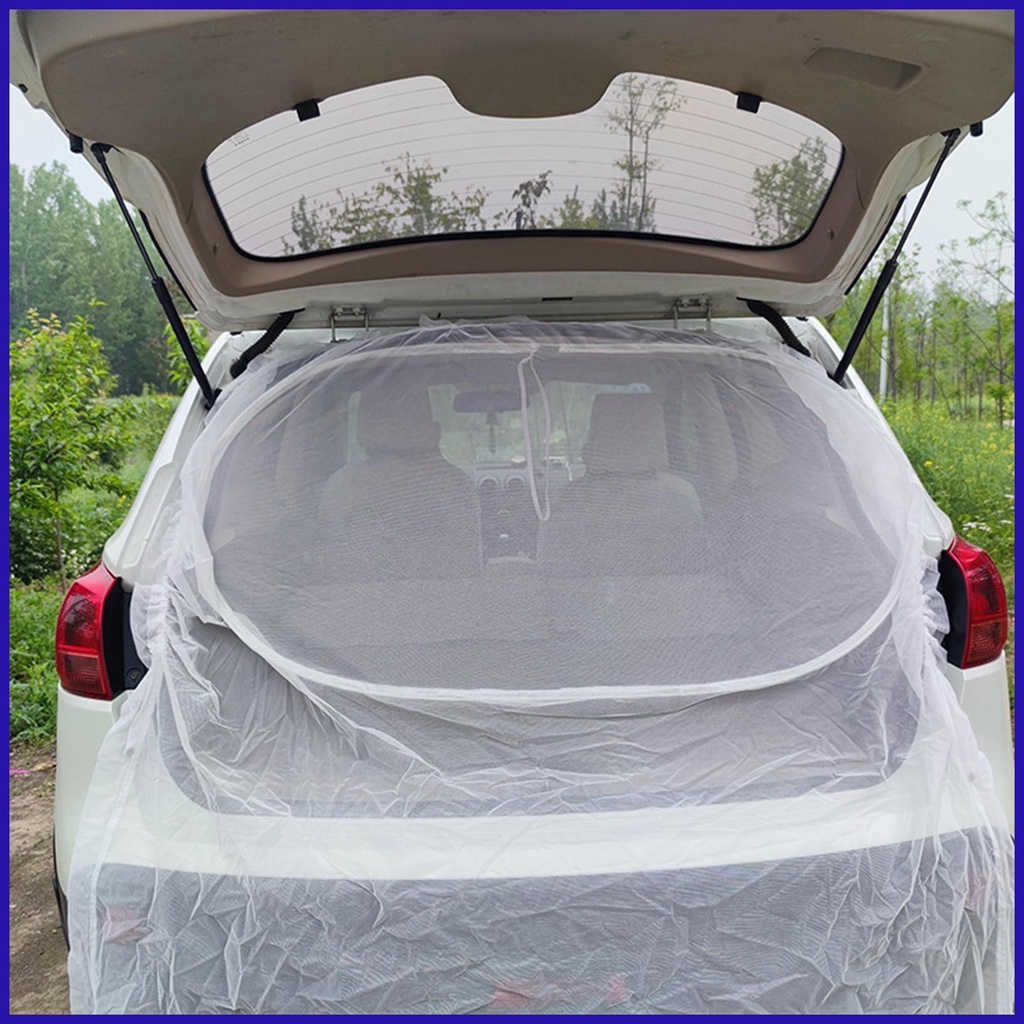 Lưới Chống Gió Từ Tính Gắn Phía Sau Xe SUV Tiện Dụng