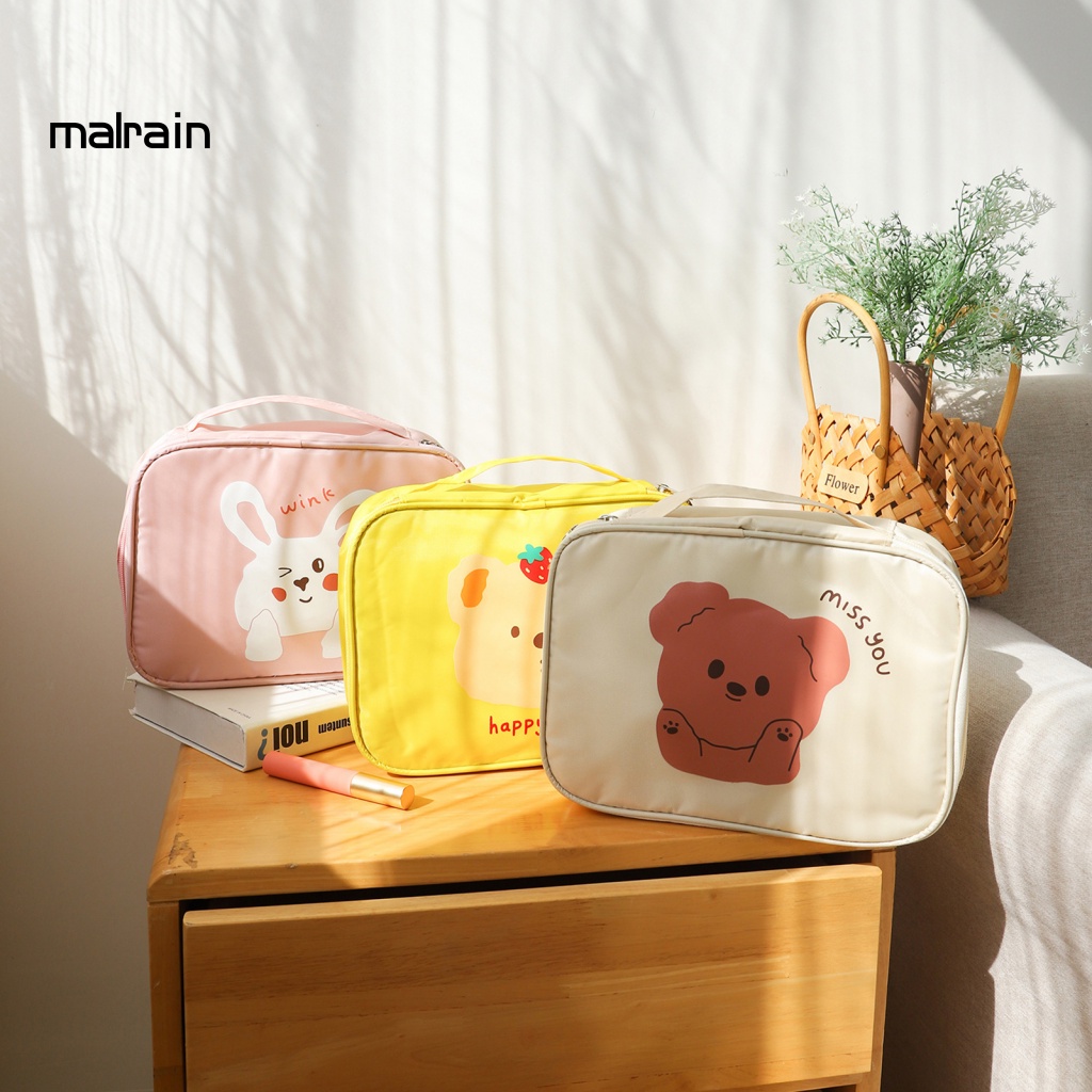 Túi Đựng Mỹ Phẩm Sức Chứa Lớn Chống Thấm Nước Thiết Kế Treo Tiện Lợi Dành Cho Nữ