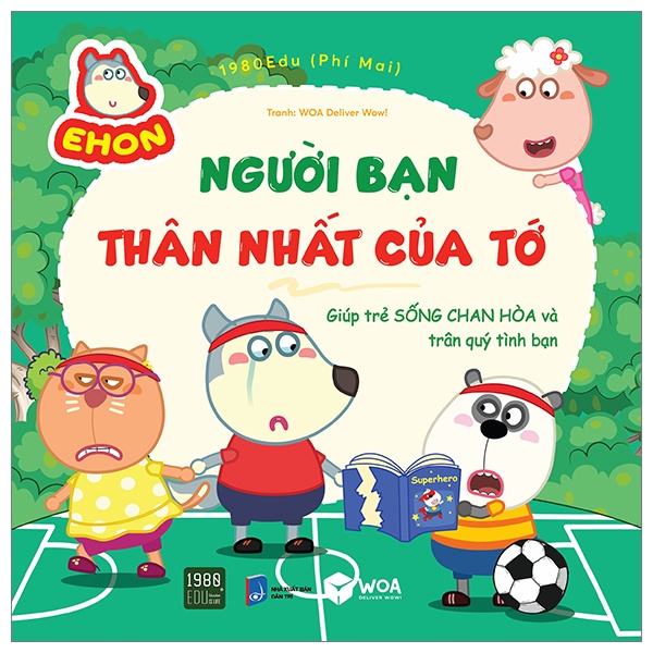 Sách Ehon Wolfoo - Người Bạn Thân Nhất Của Tớ