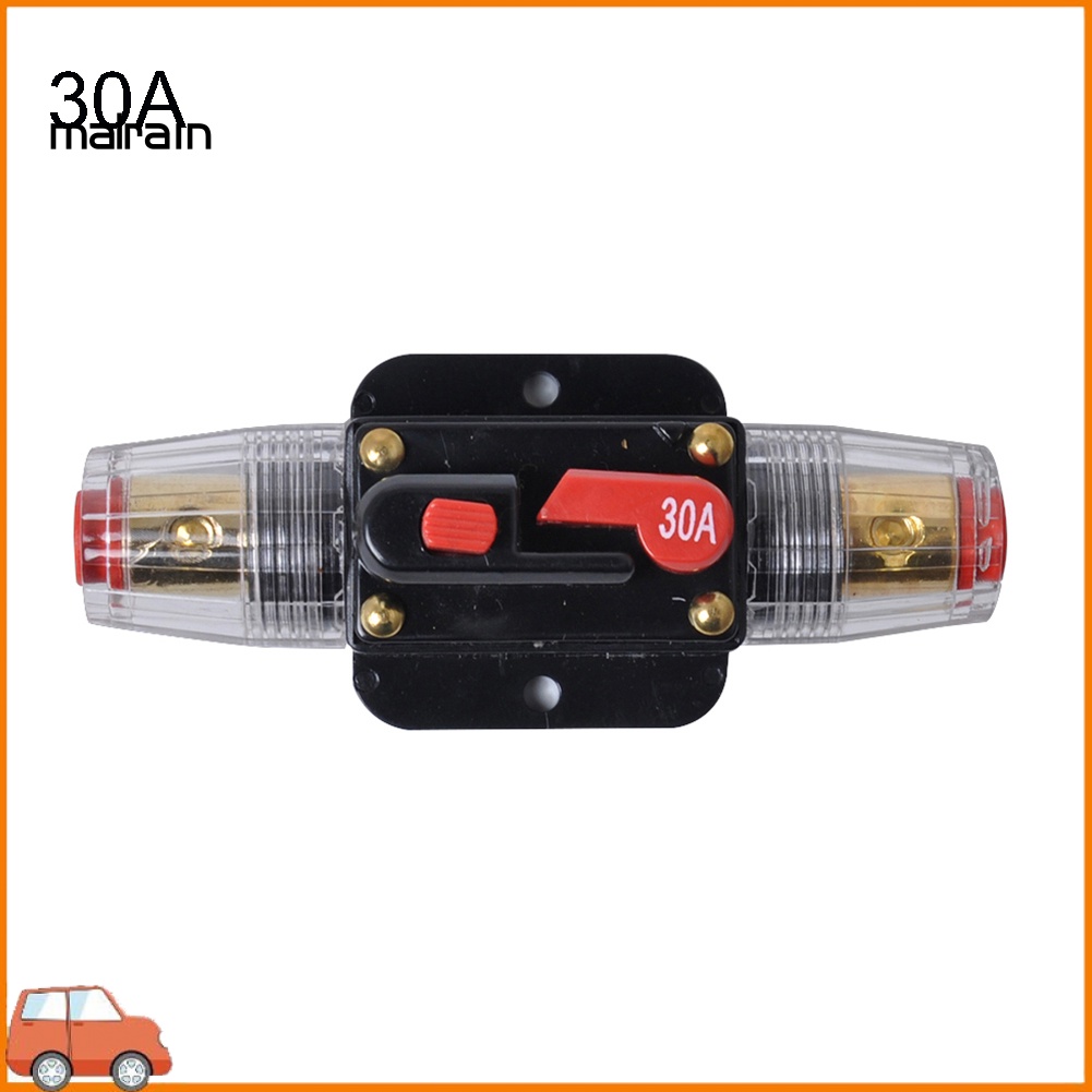 Giá Đỡ Cầu Chì DC 12-24V 30 / 60 / 100A Chuyên Dụng Cho Xe Hơi
