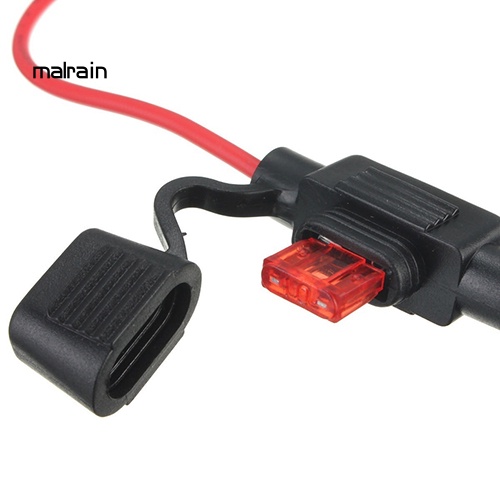 Giá Đỡ Cầu Chì Chống Thấm Nước 10A 15A 20A 30A Dành Cho Ô Tô