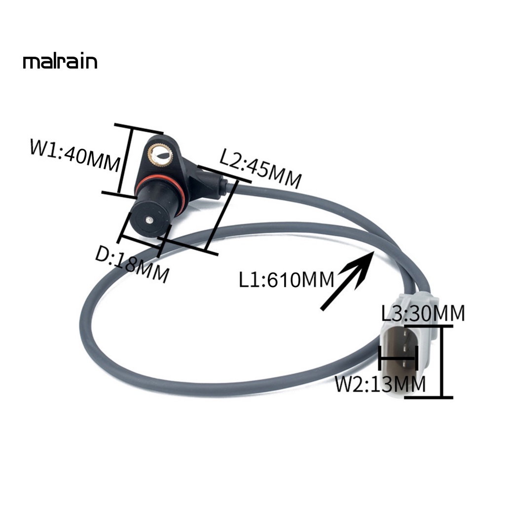 [Ma] Cảm Biến Vị Trí Từ Tính 06a906433Cảm Biến Vị Trí Trục Khuỷu Chuyên Dụng Cho VW