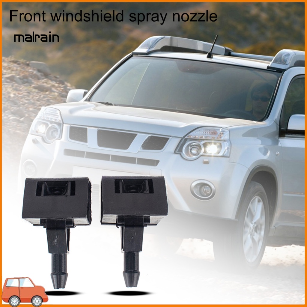 Bộ 2 Vòi Phun Nước Rửa Xe Hơi Màu Đen 28932-JD000 Chuyên Dụng Cho Nissan Qashqai / Dualis