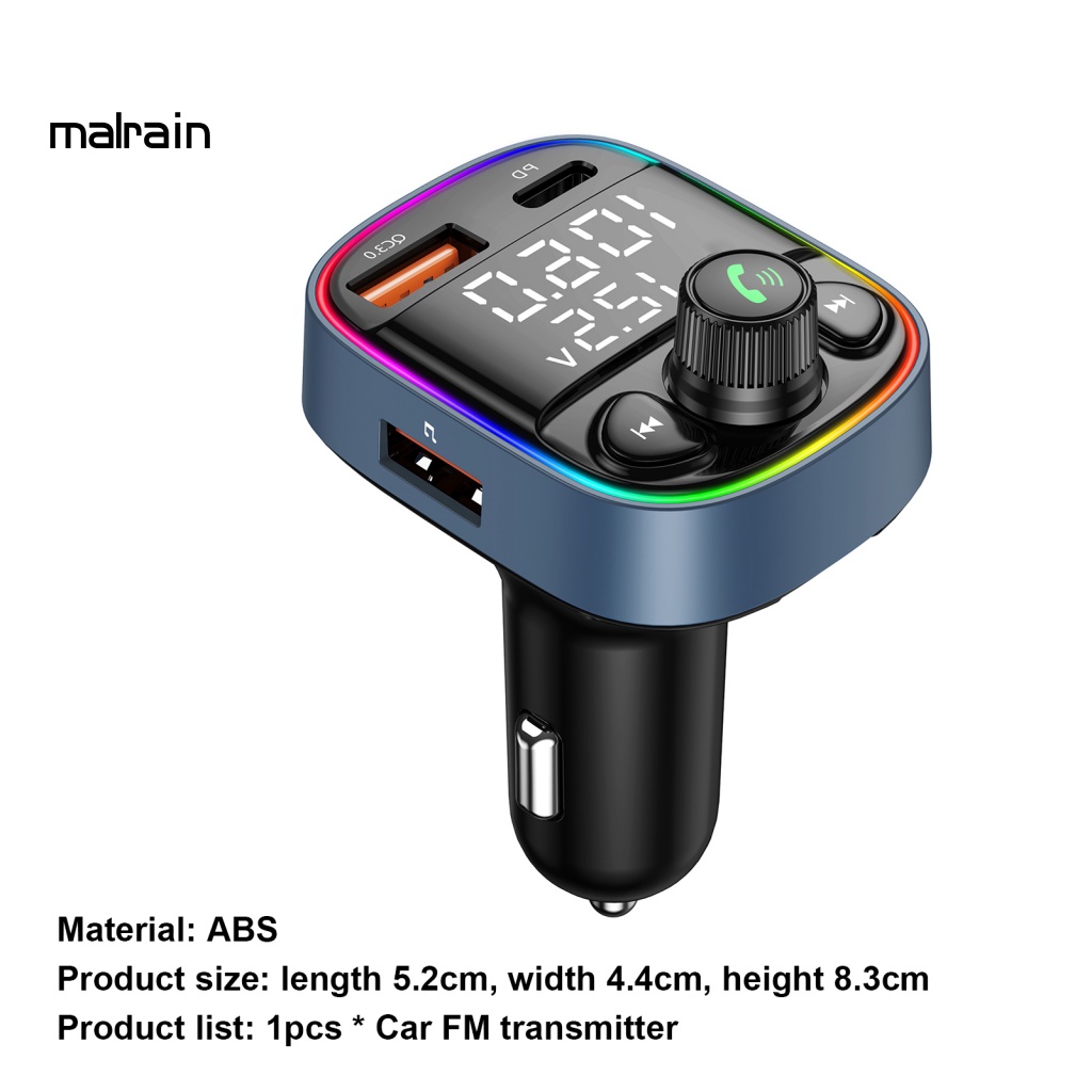Máy Nghe Nhạc Bluetooth 5.0 MP3 FM Hai Cổng USB Đa Năng