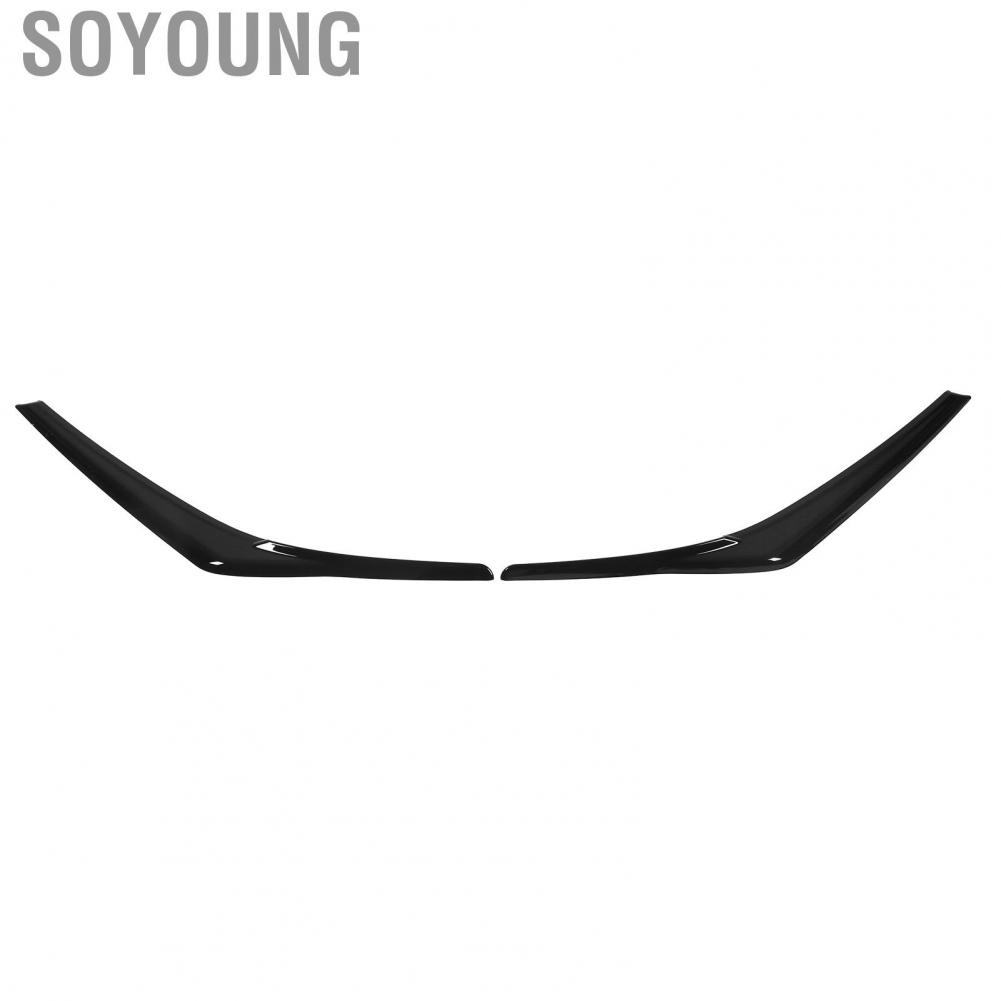 Soyoung Car Headlight Eye Lid Covers Eyebrow Dustproof for Vehicle