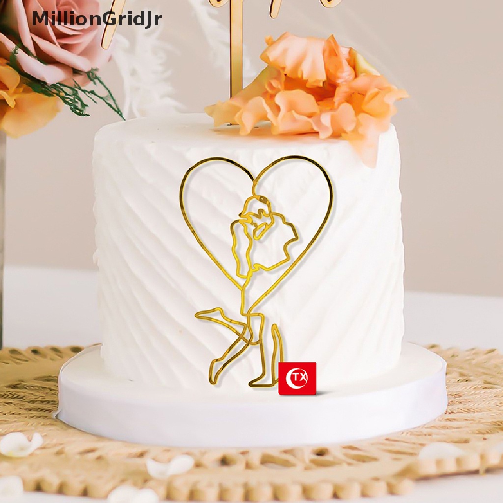 Topper Trang Trí Bánh Kem Hình Cô Gái Xinh Xắn JR