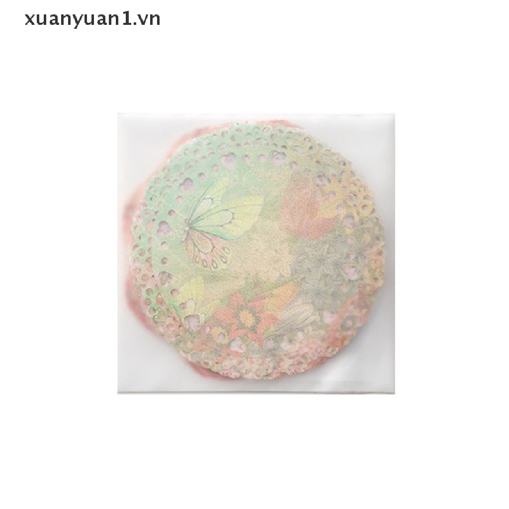 Set 20 Tấm Lót Bàn Ăn Bằng Giấy Phối Ren Trang Trí Tiệc Cưới