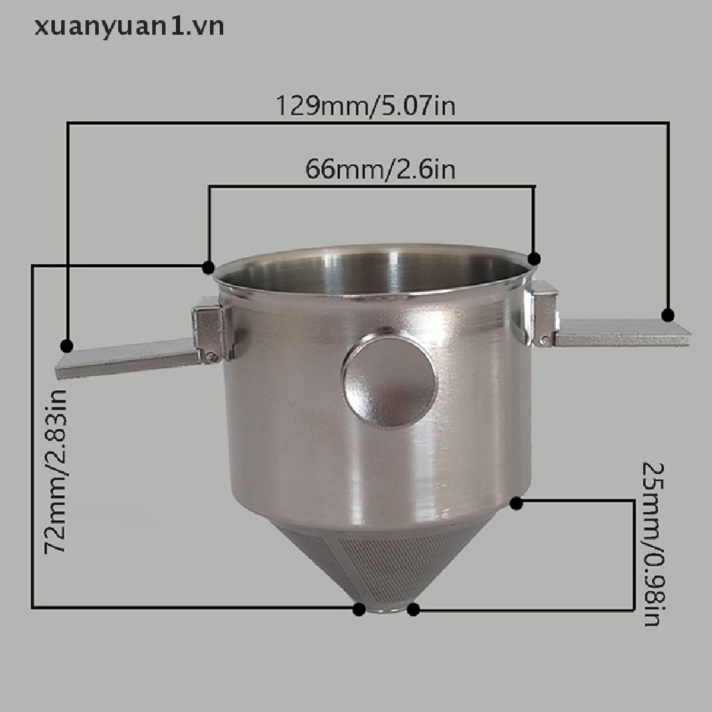 Phễu Lưới Lọc Cà Phê Gấp Gọn Tiện Dụng