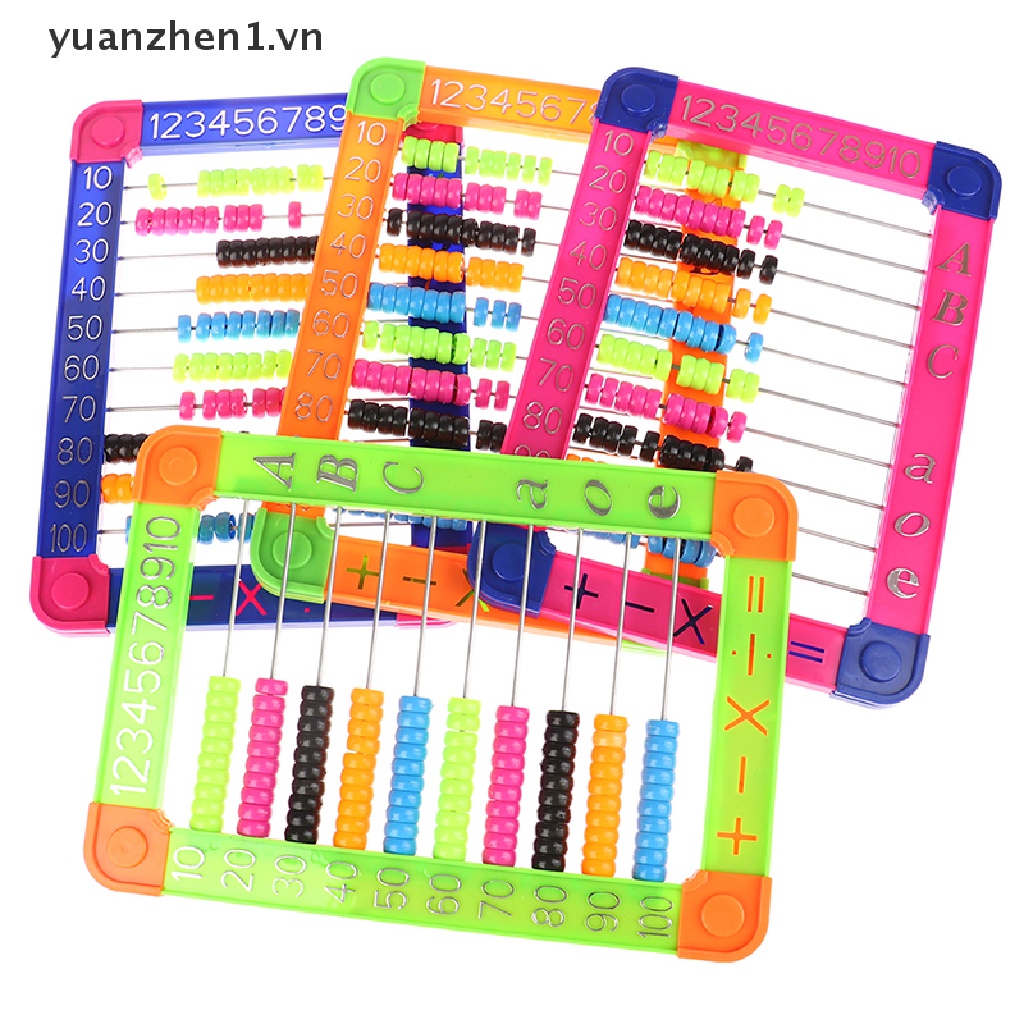 1 Bàn Tính Nhựa Đồ Chơi Nhiều Màu Cho Bé