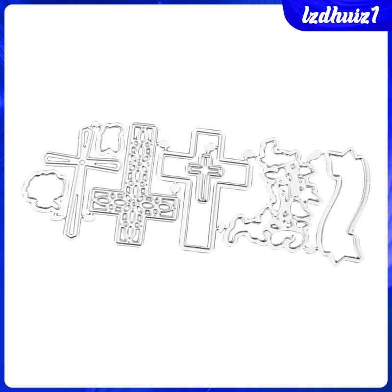 Khuôn Cắt Giấy / Album Ảnh Hình Chữ Thập Độc Đáo