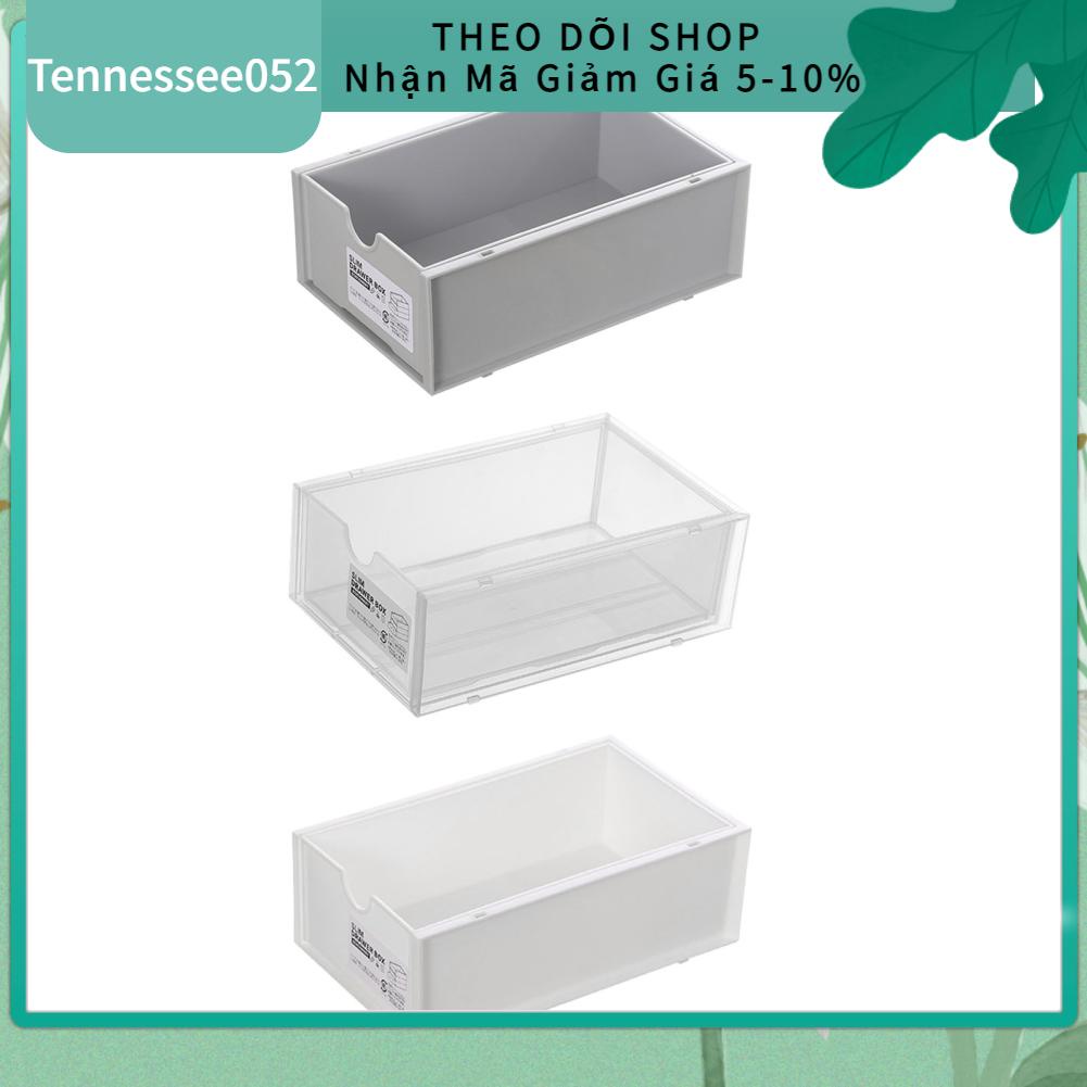 Tennessee052 Máy Tính Để Bàn Hộp Bảo Quản Nhựa Trang Điểm Tổ Chức Đồ Văn Phòng Phẩm Có Ngăn Kéo