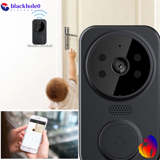 Chuông Cửa An Ninh BH M8 Kết Nối Wifi Hỗ Trợ Tầm Nhìn Ban Đêm Hai Chiều