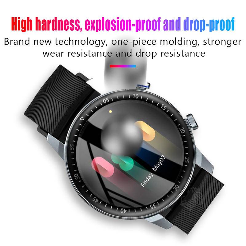 OPPO Ốp Bảo Vệ Mặt Đồng Hồ Thông Minh 2 3 41mm 42mm 46mm 46mm Bằng Sợi Carbon Mềm 3D