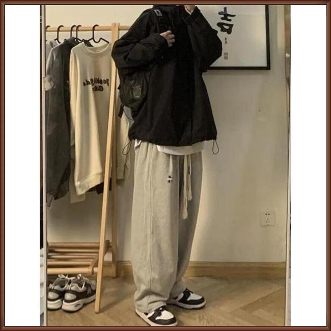 Áo Khoác Chống Gió / Chống Thấm Nước Màu Sắc Đơn Giản Có Khóa Kéo Phong Cách Retro Cho Nam