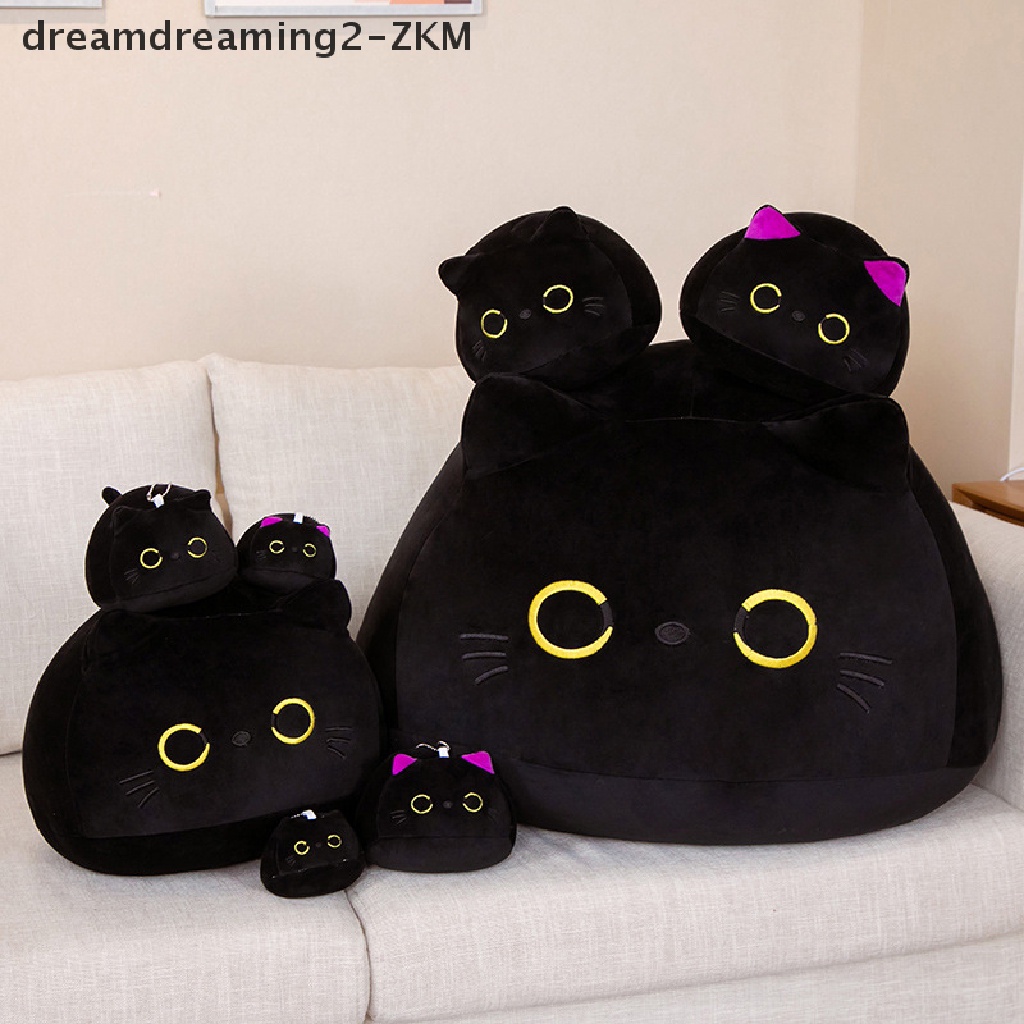 [Dreaming] Chú Mèo Đen Nhồi Bông Dễ Thương Làm Quà Tặng Cho Bạn Bè [zkm]