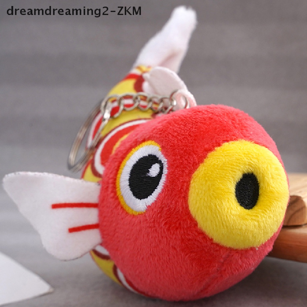 [Dreaming] Móc Khóa Hình Cá koi Nhồi Bông May Mắn Dễ Thương
