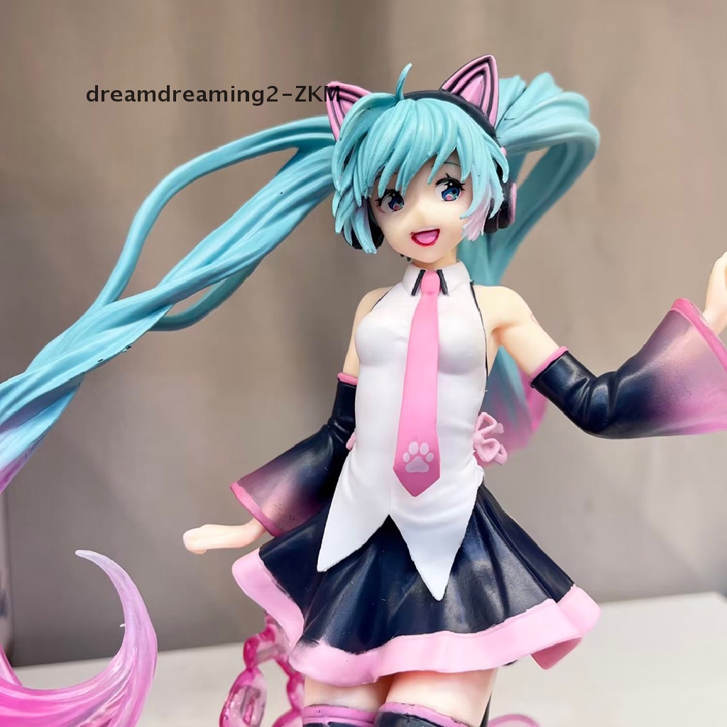 Mô Hình Nhân Vật Hatsune Miku Tai Mèo 23cm