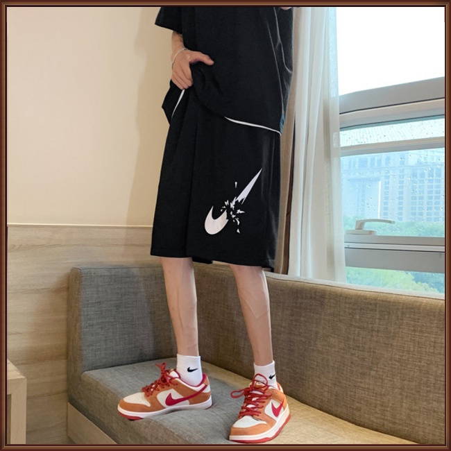 Quần Short Dáng Suông Phản Quang Phong Cách Thời Trang Hiphop Cho Nam Giới