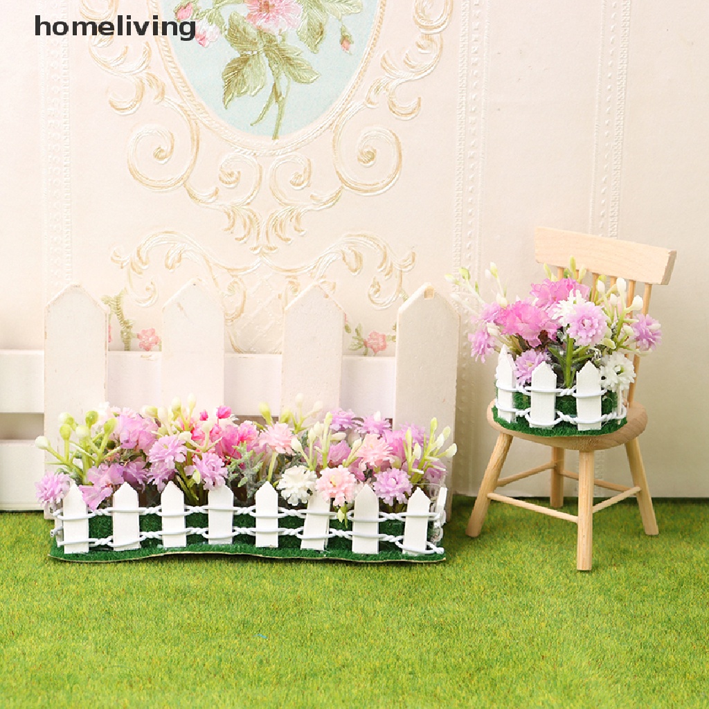 Giường Ngủ Mini Tỉ Lệ 1: 12 Dùng Để Trang Trí Nhà Búp Bê