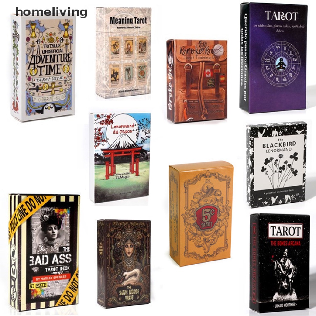 Bộ Bài Tarot 1 Boong 10 Phong Cách Lenormand