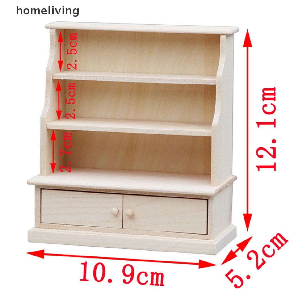 Mô Hình Tủ Đồ Nội Thất Phong Cách Trung Hoa Cổ Điển Tỉ Lệ 1 / 12