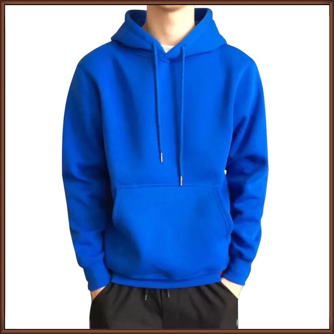 Áo Hoodie Màu Trơn Có Túi Thời Trang Mùa Đông Cho Nam