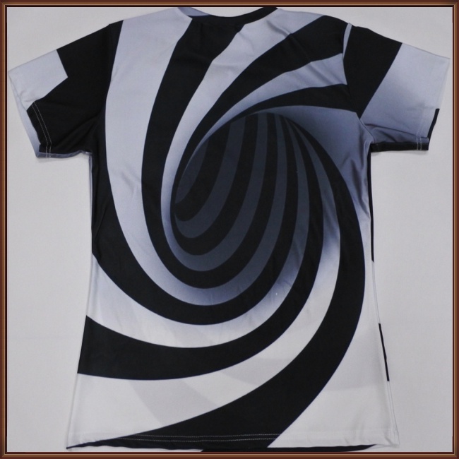 Áo Thun Tay Ngắn In Họa Tiết Hypnosis Xoáy 3D Thời Trang Cho Nam Và Nữ