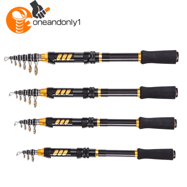 Cần Câu Cá Bằng Sợi Carbon Siêu Nhẹ Có Thể Thu Gọn Tiện Dụng