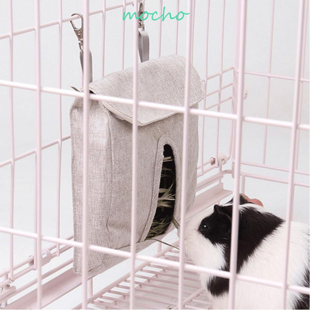 1 Túi Nylon Đựng Cỏ / Heo Có Móc Treo Tiện Dụng