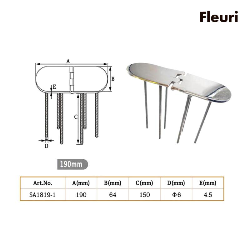 Bộ 6 Ốc Vít Bản Lề Chuyên Dụng Cho Tàu Thuyền
