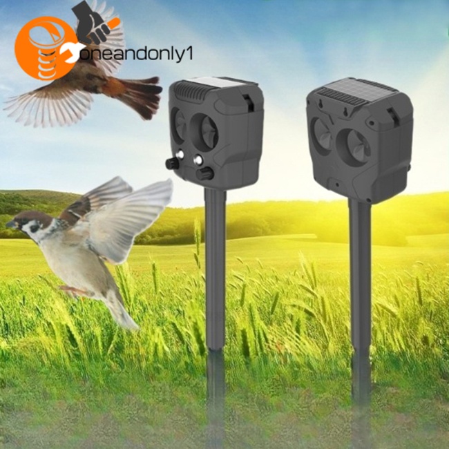 Máy Đuổi Chim Bằng Sóng Siêu Âm Sử Dụng Năng Lượng Mặt Trời 5000ma