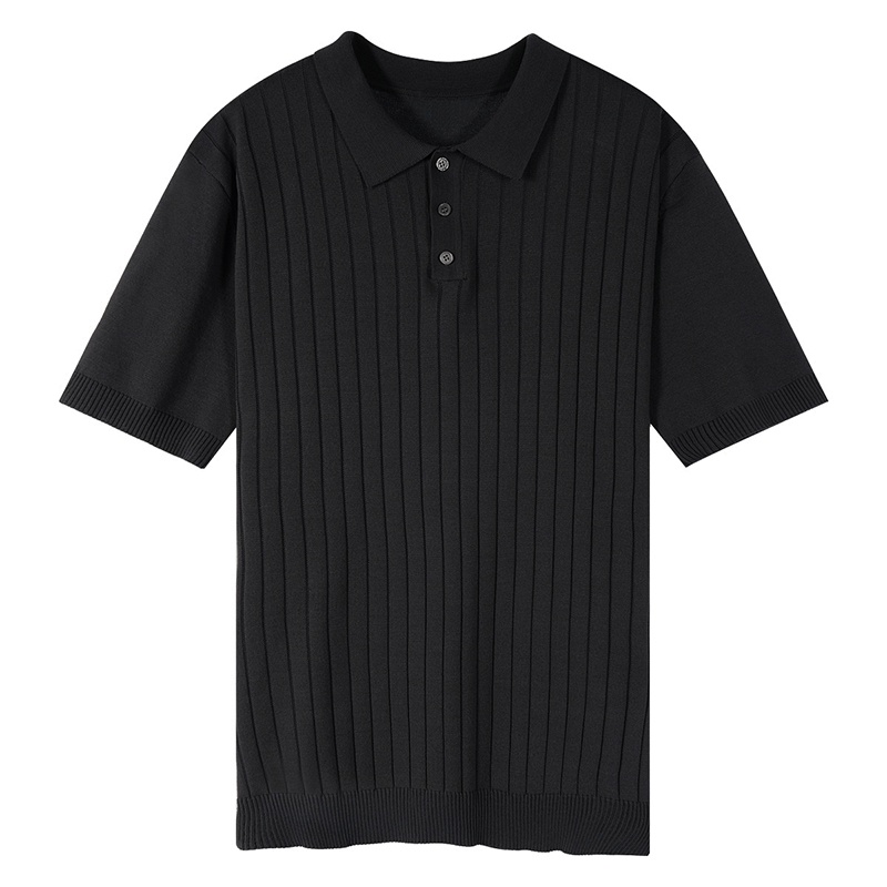 Áo Sơ Mi Lụa Dệt Kim Kẻ Sọc Nâu Dáng Ôm Thoải Mái Thời Trang Mùa Hè Cho Nữ