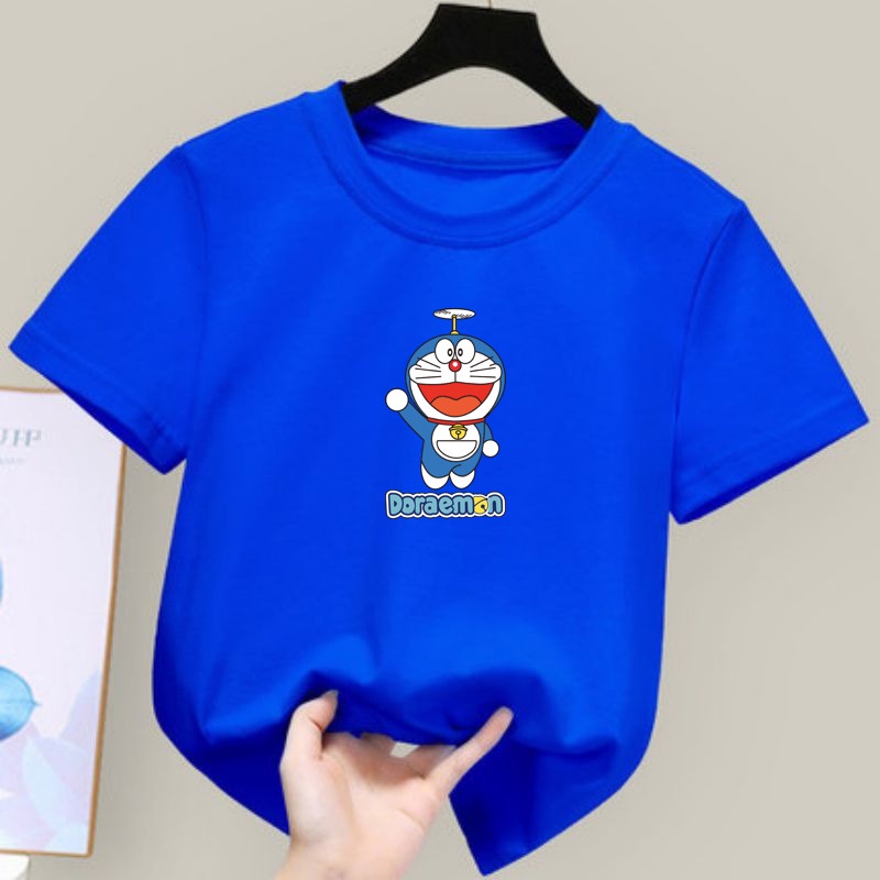 Áo Thun NgắN Tay Unisex In HoạT HìNh Cho Bé