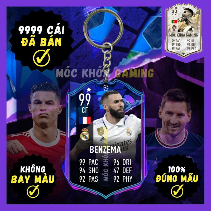 [BST] Móc Khóa Cầu Thủ UCL 23