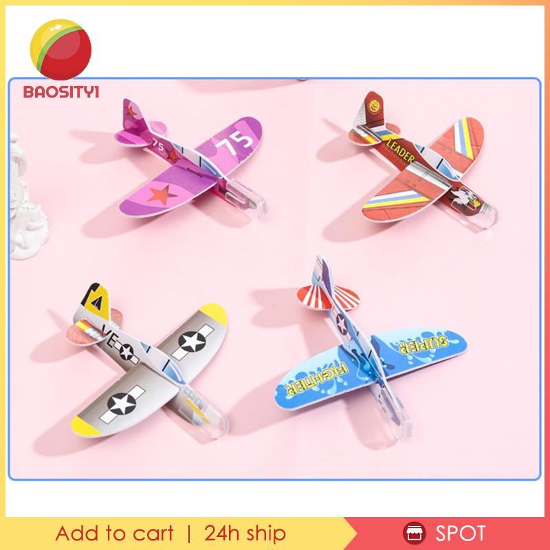 Set 10 Máy Bay Xốp Nhiều Màu Sắc Cho Bé 3 4 5 6 7 Tuổi 1