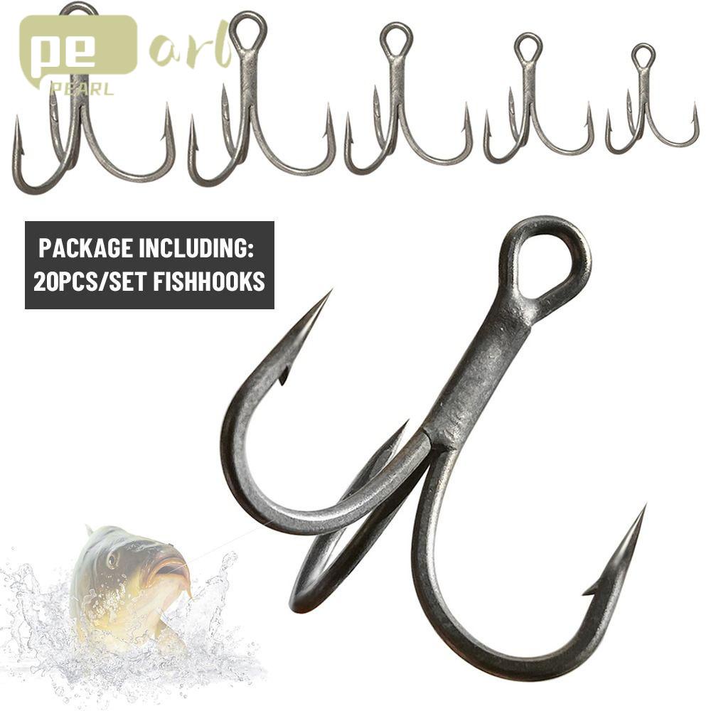 .Set 20 Lưỡi Câu Cá Chuyên Dụng Chất Lượng Cao