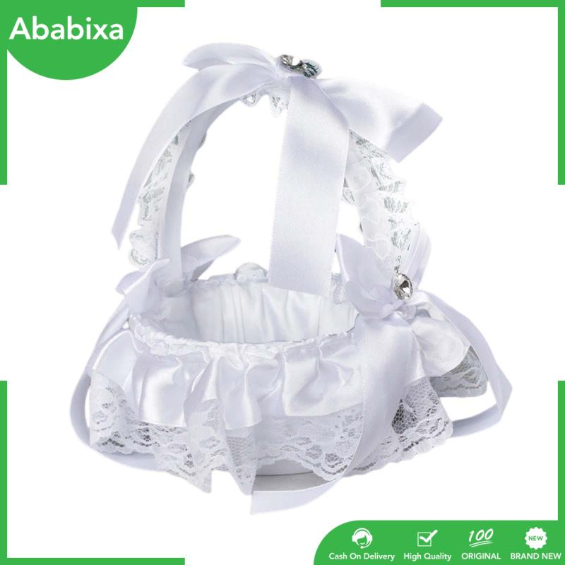 Giỏ Đựng Đồ Dùng Có Tay Cầm Độc Đáo Trang Trí Tiệc Cưới / Nhà Thờ