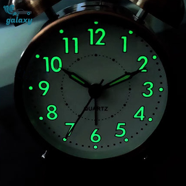 Galaxy Đồng Hồ Báo Thức Để Bàn Không Gây Tiếng Ồn Phong Cách Retro